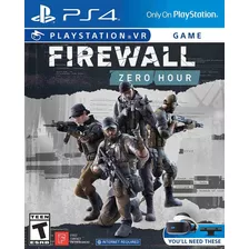 Firewall Zero Hour - Ps4 Vr - Mídia Física