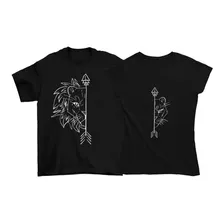 Playeras Dúo Pareja Novios King Queen León Leona Esposos 