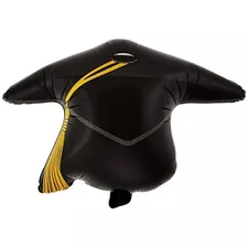 ~? Creative Converting Black Graduation Cap Mylar Balloon, 1