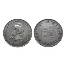 2.000 Réis 1908 - Reverso Horizontal À Direita - Soberba