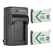 Kit 2 Baterías + Cargador Sony Np-bx1 Marca Kastar