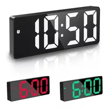 Relógio Digital Alarme Sonoro Despertador Temperatura 