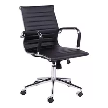 Cadeira Secretária Bestchair Esteirinha Charles Eames Preto