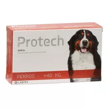 Pipeta Antipulgas Protech Perro Mas De 40 Kg.