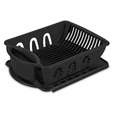 Tribello Escurridor De Platos Para Fregadero (negro)