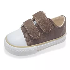 Zapatillas Bebe Caminante Ecocuero Vison Toot Talle 18 Al 23