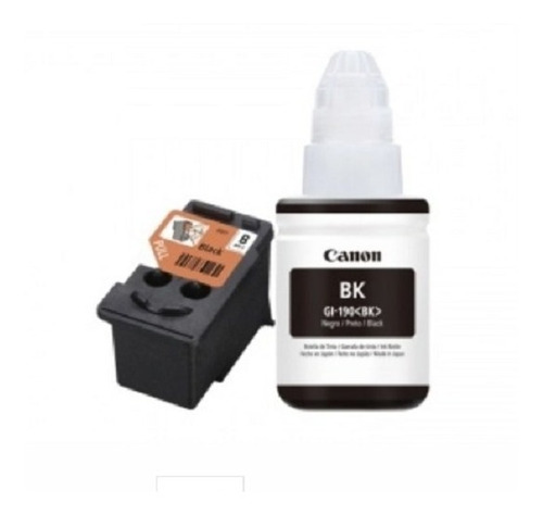 Cabezal De Impresión Canon Bh1 + Tinta Negra Gi-190