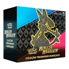 Caixa Box Pokémon Realeza Absoluta Treinador Avançado Copag