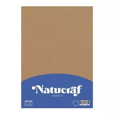 Papel Adhesivo Natucraf Mokka 80g A4 20 Hojas