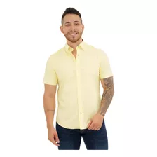 Camisa Nautica Amarilla Hombre 0199ws 7bz