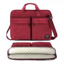 Funda Para Laptop Con Una Capa De Acolchado Suave - Rojo