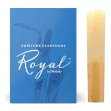 Palheta Para Sax Baritono Rico Royal