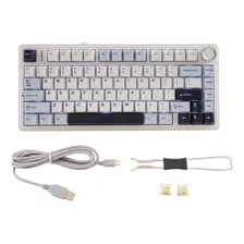 Teclado Mecánico F75 80 Cable De Teclado Inalámbrico Interc