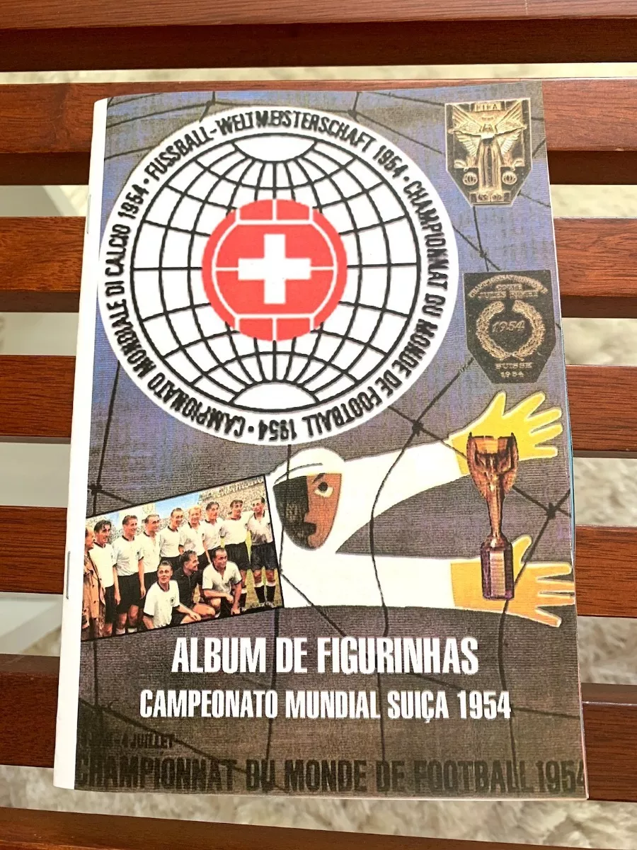 Álbum Figurinhas Copa 1954 Seleção Brasileira Sem Frete