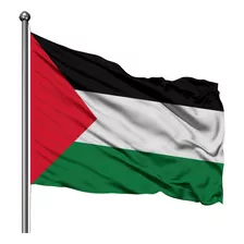 Bandeira Palestina Poliéster Importada 150x90cm 