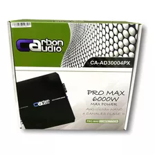 Amplificador Carbon Audio 4 Canales Clase D 6000w Nano Pro