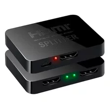 Hdmi Splitter 4k 1080p Lcd Led Divisor De Señal Energia Usb