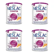 Fórmula Infantil Em Pó Nestlé Neslac Zero Lactose 700g Kit 4