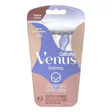 Aparelho De Depilar Venus Íntima Descartável 2 Unidades Gill