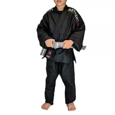 Kimono Infantil Jiu-jitsu/jiu Jitsu Preto + Faixa Branca