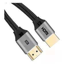 Cable Hdmi 2.1 8k 60hz - 4k 120hz 1.5m Ps5, Ps4, Xbox - Jaso