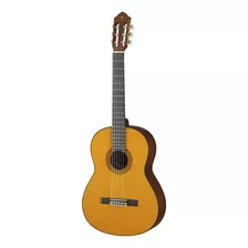 Guitarra Clásica Yamaha C80 Para Diestros Natural Brillante