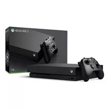 Video Game Microsoft Xbox One X 1tb Standard Cor Preto