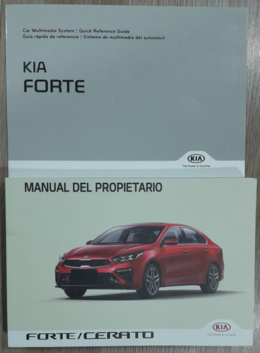 Manuales Con Estuche Kia Forte Cerato 2019-2022 Original  Foto 2