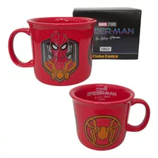 Caneca Homem Aranha Spider-man Cerâmica 280ml Oficial Marvel