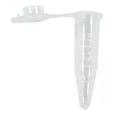 Tubo 0,5ml Centrifugação Neutro Pino Microtubo 1.000