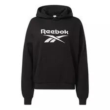 Buzo Reebok Classic Big Logo Hoodie Mujer Capucha Canguro