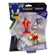 Sonic Prime Pack Por 3 Figuras Coleccionables Son2020