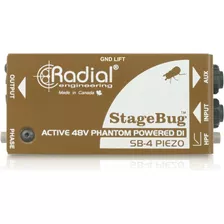 Radial Stagebug Sb-4 / Caja Directa Activa Para Microfonos