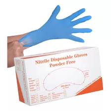 Guantes Desechables Sin Polvo, Guantes De Nitrilo, Paquete D