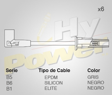 Cables Buja Sil Para Buick Reatta Mod Magnavox 3.8l 6c 1990 Foto 2