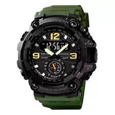 Reloj Pulsera Digital Hombre Gadnic Sumergible 50 Mts