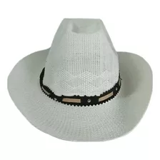 Chapéu Tipo Panamá Cowboy Branco