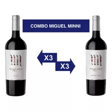 Combo Vinos Miguel Minni Premium Caja X 6 X 750ml.