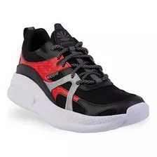 Zapatilla Kioshi Iron Negro/rojo Dxvida