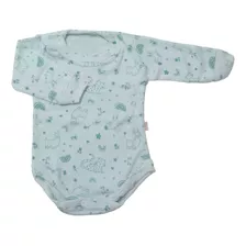 Body Bebe Estampado Animales Manga Larga - Children's 