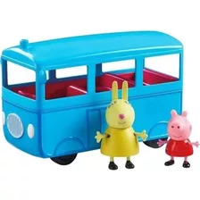 Boneca Peppa Pig Ônibus Escolar Da Peppa Com Som Sunny