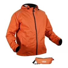 Campera Rompeviento Impermeable Bolso Nubus