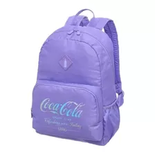 Mochila Coca Cola Atlanta Cor Lilás