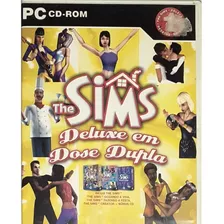 Pc - The Sims Deluxe Em Dose Dupla - Completo 4 Cds