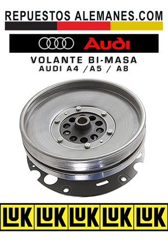 Volante Motor Bi-masa Caja Automtica Cvt Audi A4 A5 A8 Foto 5