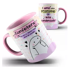 Caneca Color Confeiteira Flork Confeitaria 10i