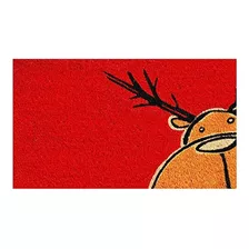 Home Y Más 120971729 Felpudo Moose Navidad 17 X 29 X 060 Mul