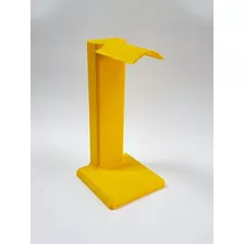 Apoio Para Fone De Ouvido 20 Cm Cor Da Luz Sem Luz Cor Amarelo