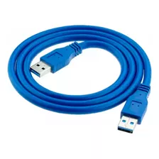 Cable Datos Extensión Usb 3.0 Macho A Macho Tipo A-a 1.8 Mts