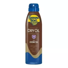 Banana Boat Bronzeador Solar Fps 15- 170 G Dry Oil